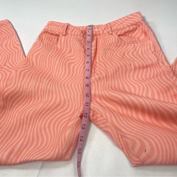 NWOT PEPPERMAYO electric avenue pants in pink wave size 2 - Picture 7 of 15